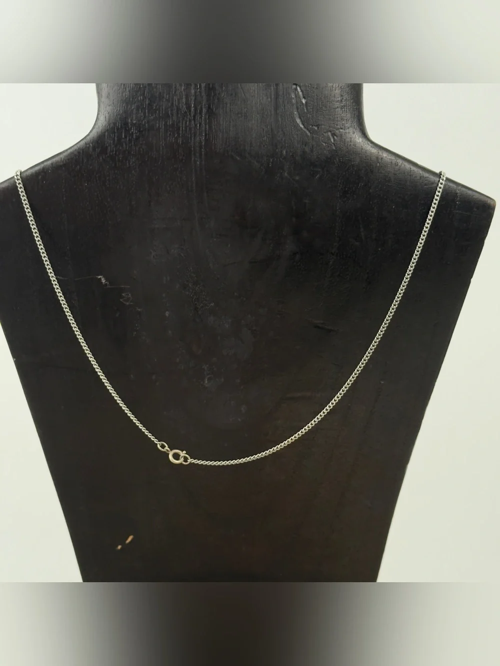 Vintage Retired James Avery Silver North Star Cross Charm Pendant Necklace